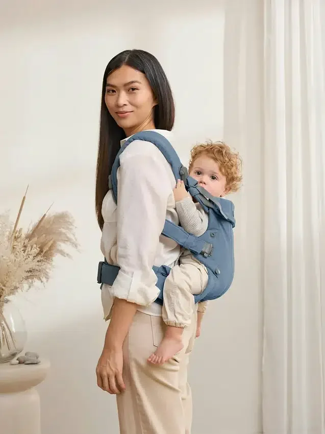 Portabebés Babybjorn Harmony de tejido melange