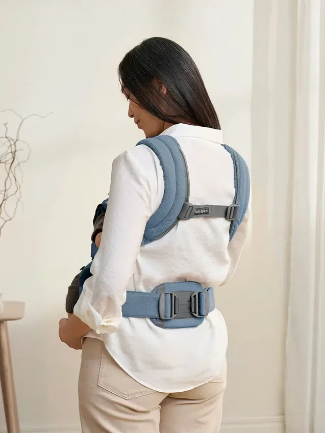 Portabebés Babybjorn Harmony de tejido melange