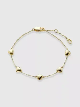 Pulsera con corazones «Lani» de Ana Luisa