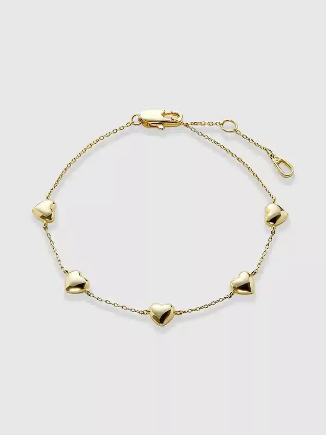 Pulsera con corazones «Lani» de Ana Luisa