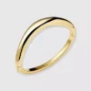Pulsera tipo brazalete de oro de Ana Luisa Talia