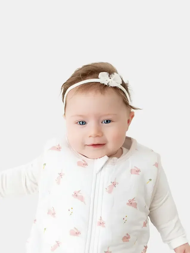 Saco de dormir de bambú «Conejito» de 0 a 12 meses
