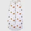 Saco de dormir de bambú «Little Dogs» de 0 a 12 meses