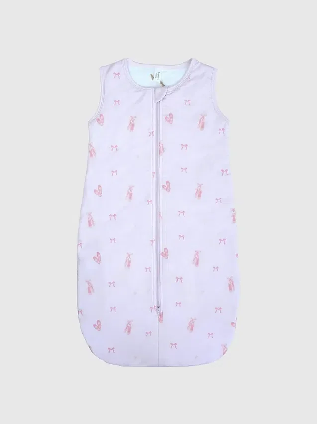 Saco de dormir «Little Ballerina» de bambú, de 0 a 12 meses