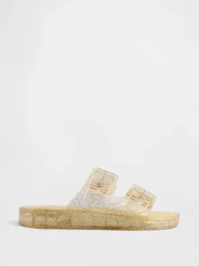 Sandalias de goma con hebilla para niños