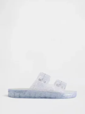 Sandalias de goma con hebilla para niños
