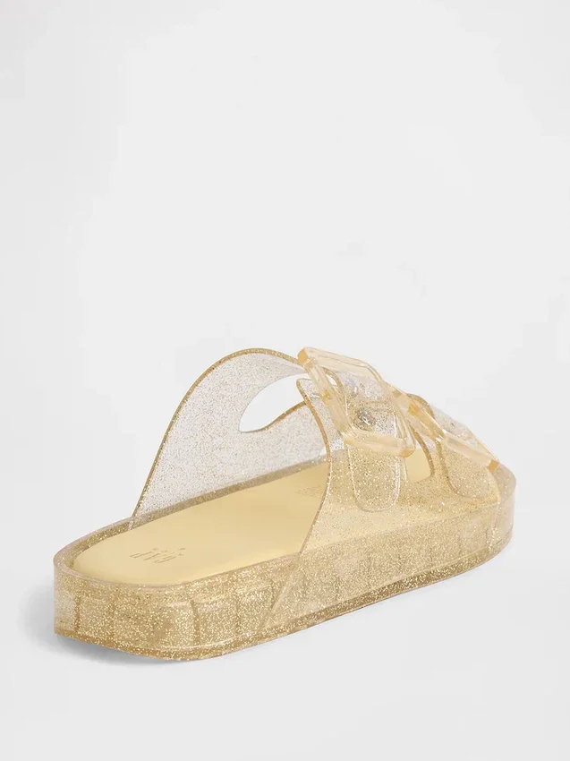 Sandalias de goma con hebilla para niños