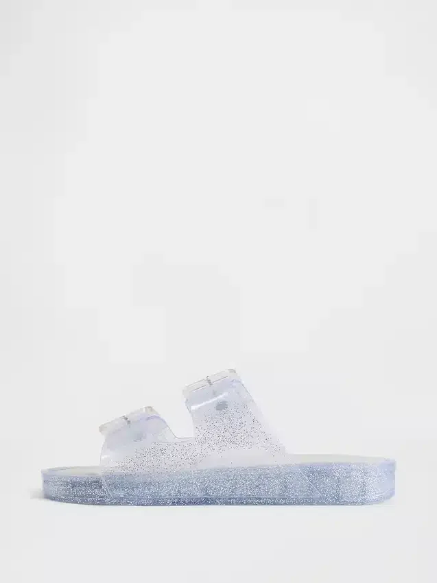 Sandalias de goma con hebilla para niños
