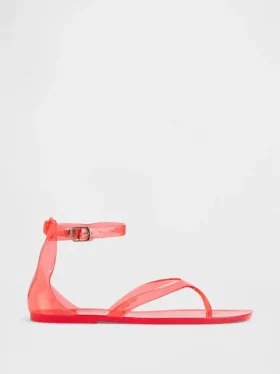 Sandalias de tiras de goma