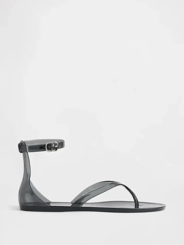 Sandalias de tiras de goma