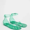 Sandalias de tiras de goma