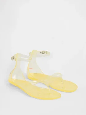 Sandalias de tiras de goma