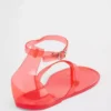 Sandalias de tiras de goma