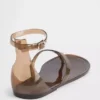 Sandalias de tiras de goma