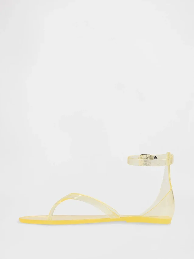 Sandalias de tiras de goma
