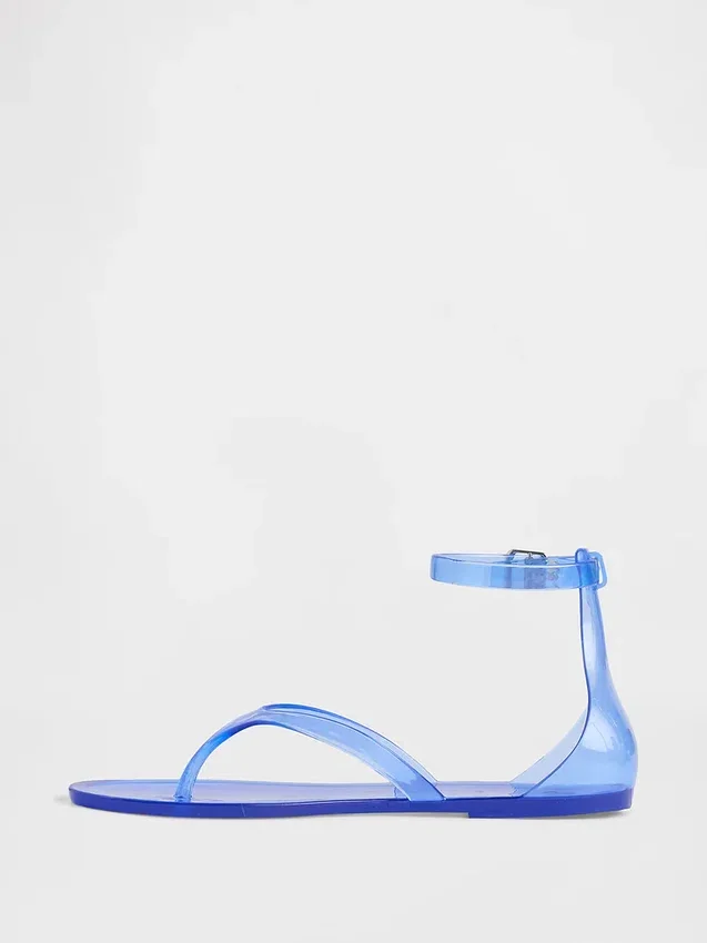 Sandalias de tiras de goma