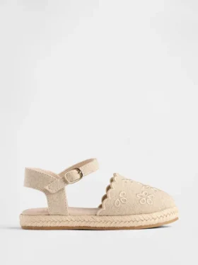 Sandalias tipo alpargata para niños pequeños