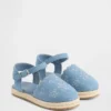 Sandalias tipo alpargata para niños pequeños