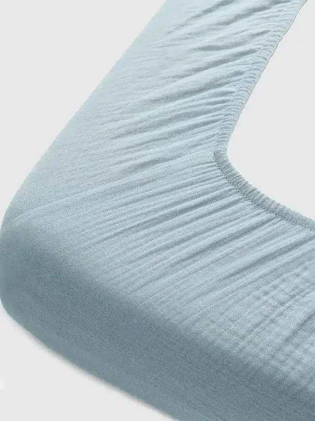 Sábana bajera ajustable de muselina de Comfy Cubs