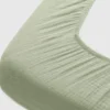 Sábana bajera ajustable de muselina de Comfy Cubs