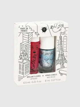 Set de esmalte de uñas y brillo de labios «Magique» de Nailmatic