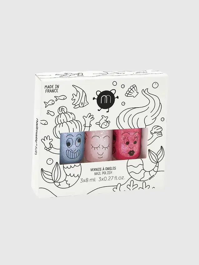 Set de esmaltes de uñas «Las Sirenas» de Nailmatic