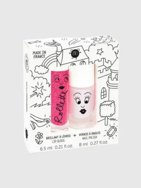 Set de esmaltes de uñas y brillo de labios «Fairytales» de Nailmatic