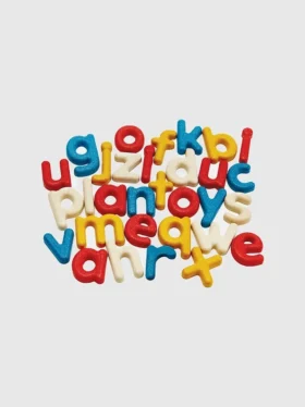 Set de habilidades lingüísticas con el alfabeto en minúsculas