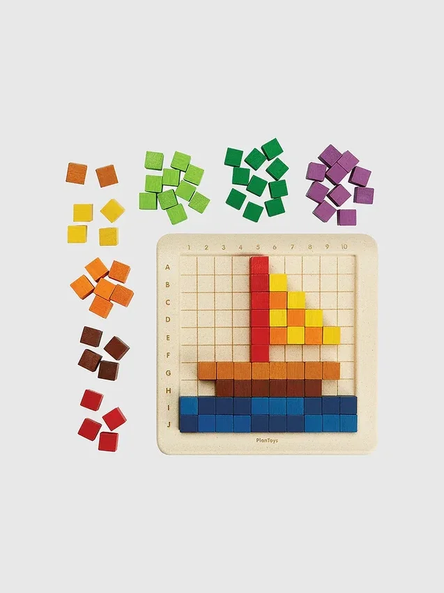 Set de habilidades matemáticas con 100 cubos para contar
