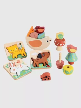 Set de juguetes «Juego en el jardín» para niños de 24 meses