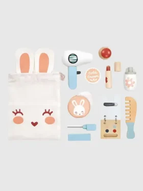 Set de maquillaje de conejito para niños pequeños