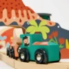 Set de tren de dinosaurios «Lost World»