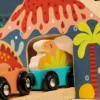 Set de tren de dinosaurios «Lost World»