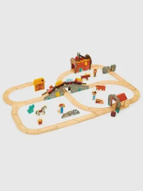 Set de tren de la mina de oro