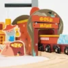 Set de tren de la mina de oro