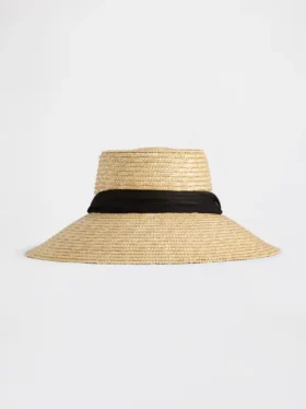Sombrero de paja de ala ancha