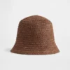 Sombrero de paja tipo «bucket»