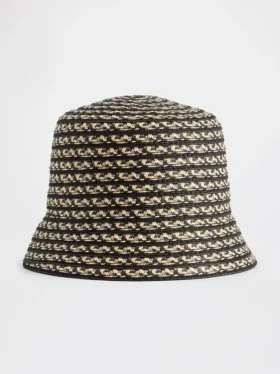 Sombrero de paja tipo «bucket»