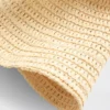 Sombrero de paja tipo «bucket»