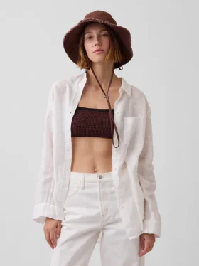 Sombrero de pescador con flecos