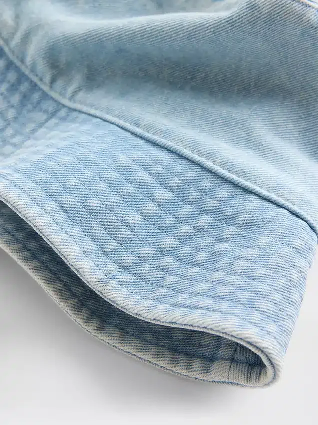 Sombrero de pescador de denim