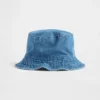 Sombrero de pescador de denim para niños