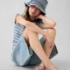 Sombrero de pescador de denim para niños