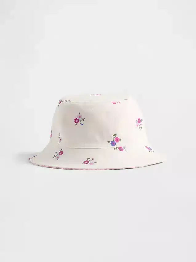 Sombrero de pescador reversible para bebés y niños