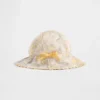 Sombrero de sol floral para bebé