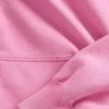 Sudadera con capucha, cremallera completa y corte corto oversize para adulto
