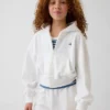 Sudadera con capucha, cremallera completa y corte oversize para niño, de felpa Vintagesoft
