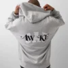 Sudadera con capucha, cremallera y logo oversize de GAP × Awake NY