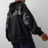 Sudadera con capucha, cremallera y logo oversize de GAP × Awake NY