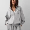 Sudadera con capucha, cremallera y logo oversize de GAP × Awake NY